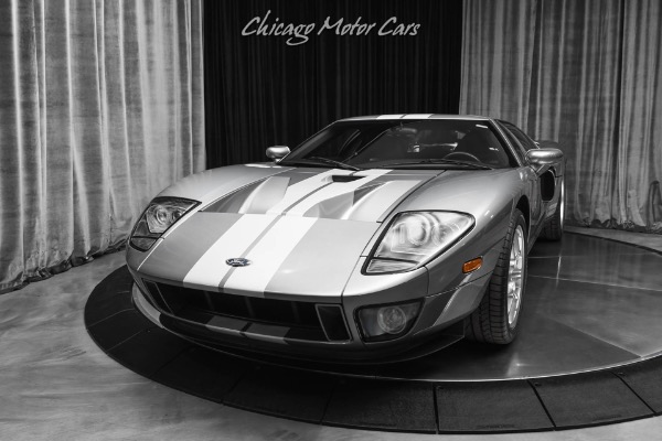 Used 2006 Ford GT All 4 options Stripes BBS Wheels McIntosh Calipers Only 6900 Miles! for sale Sold at Chicago Motor Cars in West Chicago IL 60185 2