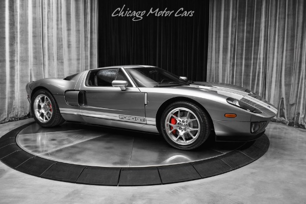 Used 2006 Ford GT All 4 options Stripes BBS Wheels McIntosh Calipers Only 6900 Miles! for sale Sold at Chicago Motor Cars in West Chicago IL 60185 6