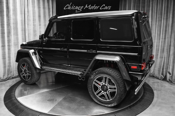 Used 2018 Mercedes-Benz G550 4x4 Squared Only 2,000 Miles! Black on Black! RARE! Collector Quality! 4x4 Squared for sale Sold at Chicago Motor Cars in West Chicago IL 60185 3