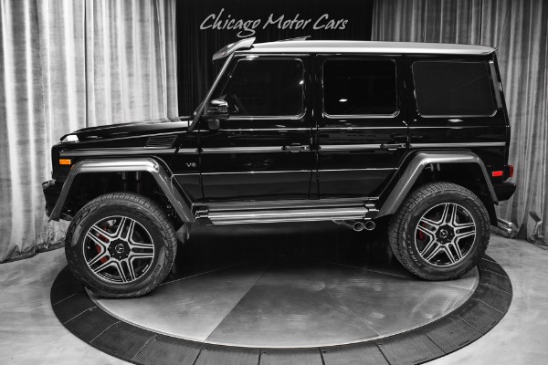 Used 2018 Mercedes-Benz G550 4x4 Squared Only 2,000 Miles! Black on Black! RARE! Collector Quality! 4x4 Squared for sale Sold at Chicago Motor Cars in West Chicago IL 60185 1