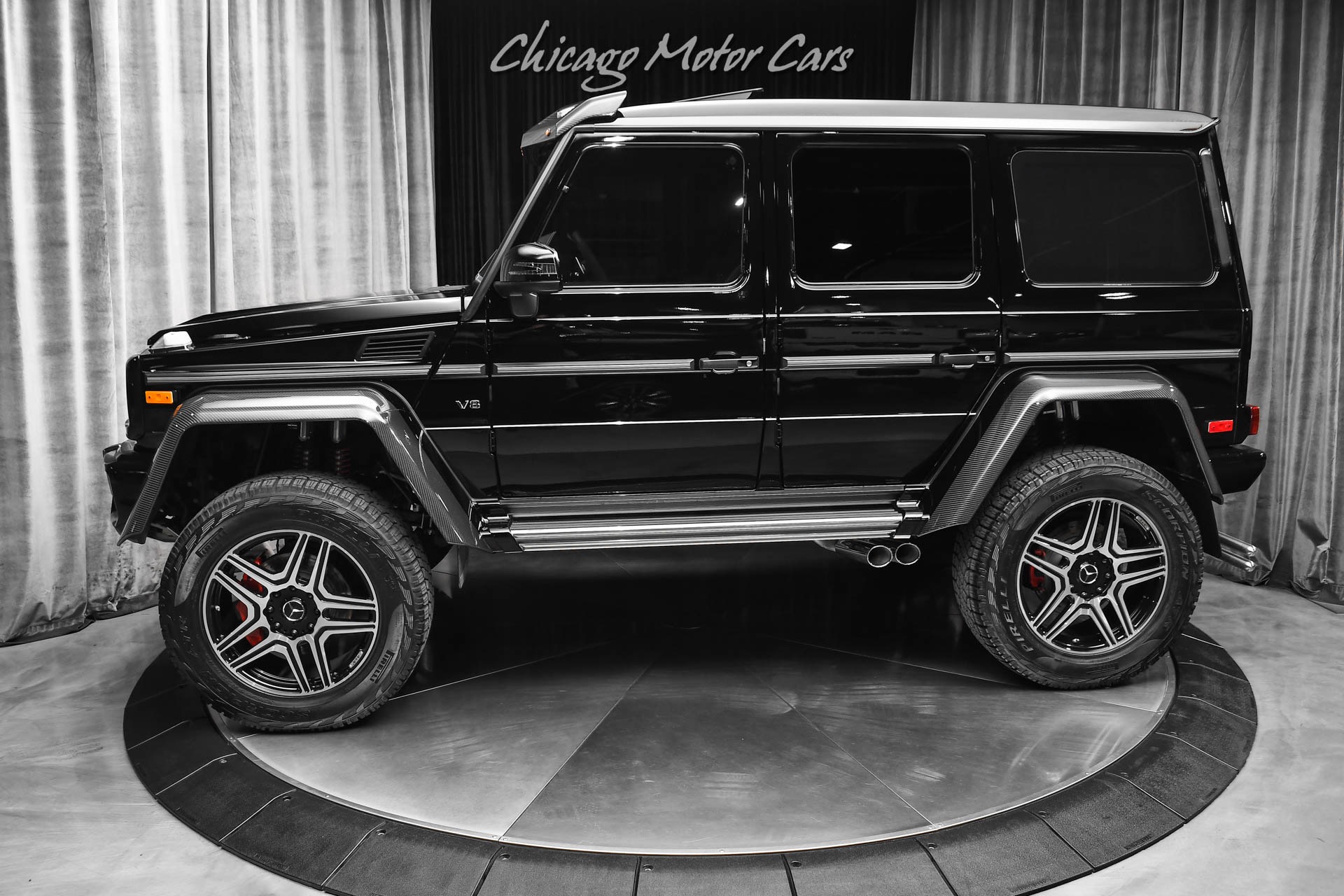 Used 2018 Mercedes-Benz G550 4x4 Squared Only 2,000 Miles! Black on Black! RARE! Collector Quality! 4x4 Squared for sale Sold at Chicago Motor Cars in West Chicago IL 60185 1
