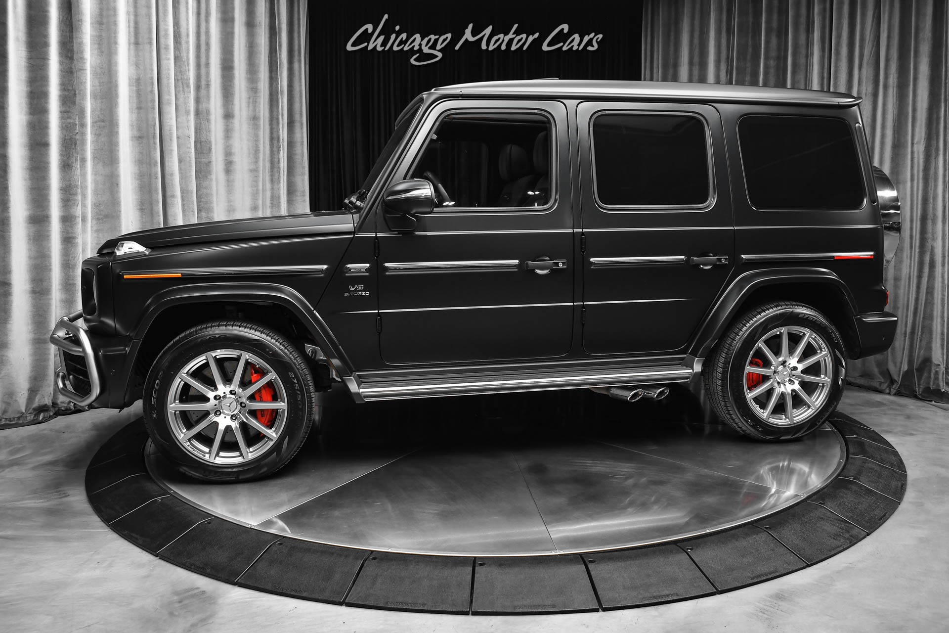 Used 2021 Mercedes-Benz G63 AMG Designo Night Black Magno! AMG 10 Spoke Wheels! for sale Sold at Chicago Motor Cars in West Chicago IL 60185 1