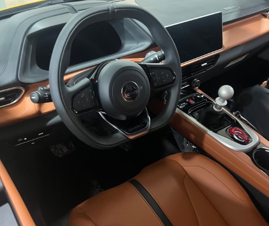 Used 2024 Lotus Emira V6 First Edition! Hethel Yellow! 6 Speed M/T! Full Black Pack! Loaded! for sale Sold at Chicago Motor Cars in West Chicago IL 60185 5