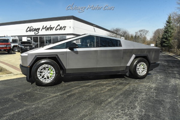 Used 2024 Tesla Cybertruck Cyberbeast! BIG MSRP! Upgraded Vossen Wheels! Loaded! AUTOPILOT for sale Sold at Chicago Motor Cars in West Chicago IL 60185 1