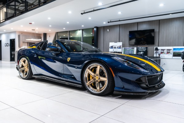 Used 2021 Ferrari 812 GTS Carbon Fiber Everything! Novitec Upgrades! HIGHLY Optioned ANRKY Wheels! for sale Sold at Chicago Motor Cars in West Chicago IL 60185 5
