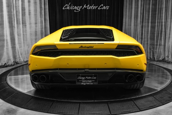 Used 2015 Lamborghini Huracan LP 610-4! CCB W/Yellow Calipers! Carbon Fiber Engine Bay! Front Axle Lifter for sale Sold at Chicago Motor Cars in West Chicago IL 60185 4