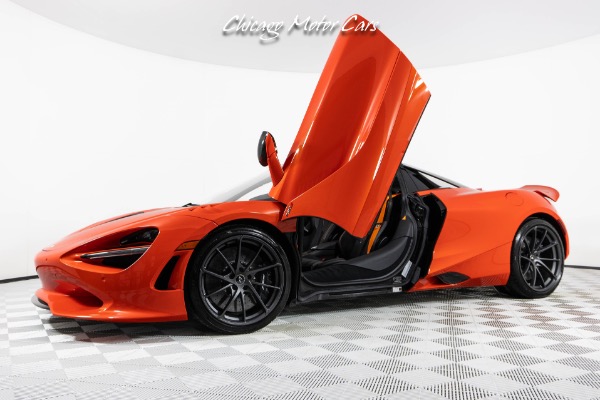 Used 2024 McLaren 750S Spider STUNNING Helios Orange! Only 40 Miles! Carbon Ceramics! Front End Lifter! for sale Sold at Chicago Motor Cars in West Chicago IL 60185 2