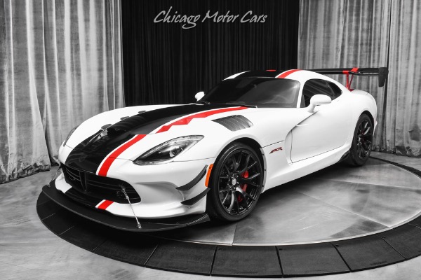 Used 2016 Dodge Viper GTC ACR Extreme Aero Coupe RARE GTS Laguna Interior Carbon Packs Huge $MSRP for sale Sold at Chicago Motor Cars in West Chicago IL 60185 2