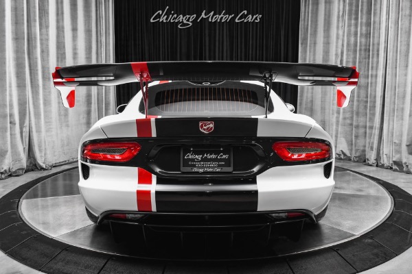 Used 2016 Dodge Viper GTC ACR Extreme Aero Coupe RARE GTS Laguna Interior Carbon Packs Huge $MSRP for sale Sold at Chicago Motor Cars in West Chicago IL 60185 4