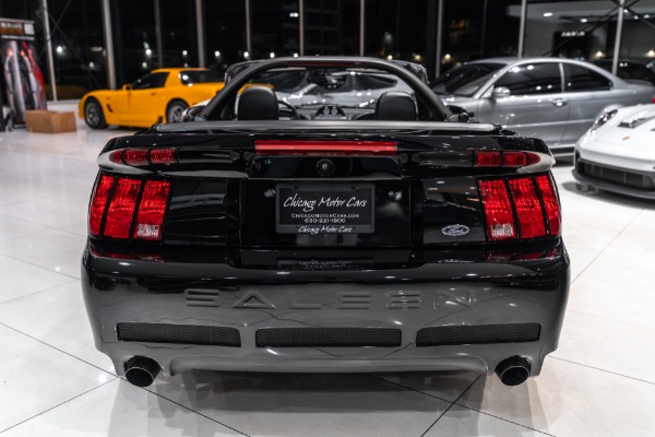 Used 2000 Ford Mustang GT Saleen S281C Supercharged Only 22k Miles Triple Black Manual Serviced Authenticity for sale Sold at Chicago Motor Cars in West Chicago IL 60185 3