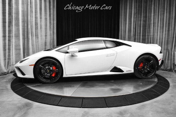 Used 2021 Lamborghini Huracan EVO! Only 5k Miles! Front Axle Lifter! Styling Pkg! Full Front PPF! for sale Sold at Chicago Motor Cars in West Chicago IL 60185 1