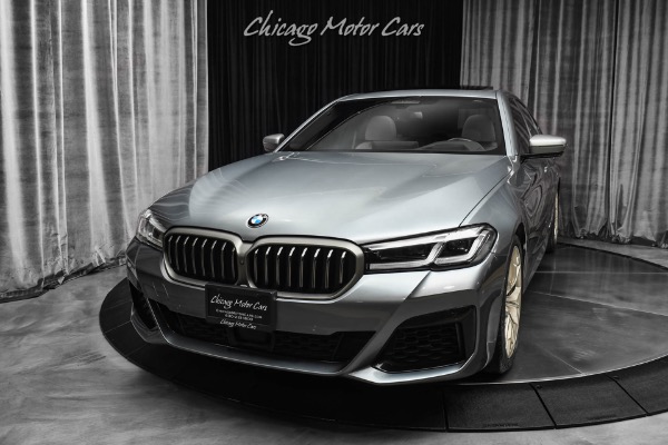 Used 2021 BMW M550i xDrive! Driving Asst Plus! Premium Pkg! Parking Asst Pkg! 2 Sets of Wheels for sale Sold at Chicago Motor Cars in West Chicago IL 60185 2