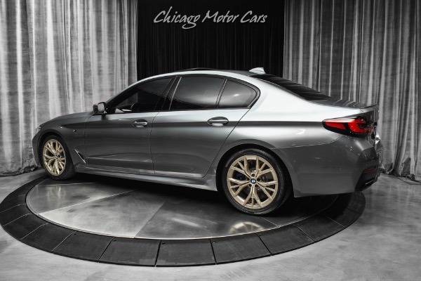 Used 2021 BMW M550i xDrive! Driving Asst Plus! Premium Pkg! Parking Asst Pkg! 2 Sets of Wheels for sale Sold at Chicago Motor Cars in West Chicago IL 60185 3