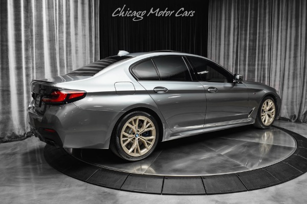 Used 2021 BMW M550i xDrive! Driving Asst Plus! Premium Pkg! Parking Asst Pkg! 2 Sets of Wheels for sale Sold at Chicago Motor Cars in West Chicago IL 60185 5