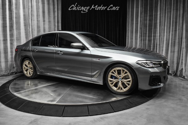 Used 2021 BMW M550i xDrive! Driving Asst Plus! Premium Pkg! Parking Asst Pkg! 2 Sets of Wheels for sale Sold at Chicago Motor Cars in West Chicago IL 60185 6