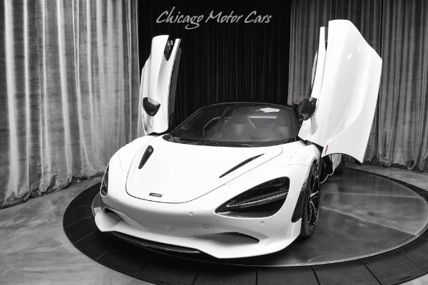 Used 2024 McLaren 750S Spider MSRP $474k+  Front Axle Lifter! Tons of Carbon Fiber!  PPF! Just Serviced! for sale Sold at Chicago Motor Cars in West Chicago IL 60185 2