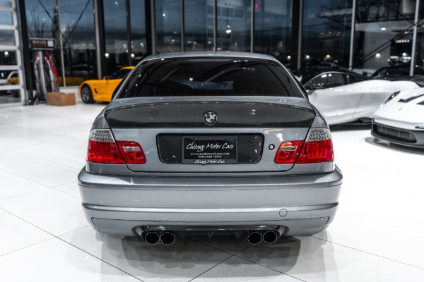 Used 2005 BMW M3 E46 Coupe 6-Speed Manual! ONLY 28k Miles! Tons of Carbon! Tasteful Upgrades for sale Sold at Chicago Motor Cars in West Chicago IL 60185 3