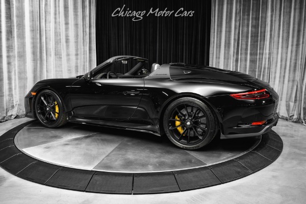Used 2019 Porsche 911 Speedster Convertible Only 142 Miles! Collector Quality Black! LOADED Full Leather! for sale Sold at Chicago Motor Cars in West Chicago IL 60185 3