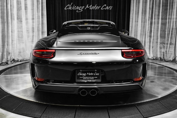 Used 2019 Porsche 911 Speedster Convertible Only 142 Miles! Collector Quality Black! LOADED Full Leather! for sale Sold at Chicago Motor Cars in West Chicago IL 60185 4