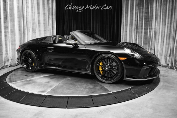 Used 2019 Porsche 911 Speedster Convertible Only 142 Miles! Collector Quality Black! LOADED Full Leather! for sale Sold at Chicago Motor Cars in West Chicago IL 60185 6