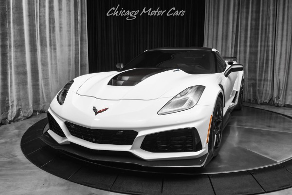 Used 2019 Chevrolet Corvette ZR1 3ZR Coupe Only 3k Miles! Competition Sport Buckets! Carbon Fiber! for sale Sold at Chicago Motor Cars in West Chicago IL 60185 2