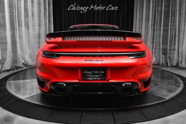 Used 2025 Porsche 911 Turbo S Only 400 Miles! Burmester Sound! Axle Lifter! Tons of Carbon! PPF! Ceramic! for sale Sold at Chicago Motor Cars in West Chicago IL 60185 4