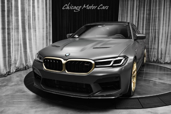 Used 2022 BMW M5 CS! Full PPF! Carbahn Heat Exchanger + DME Stage 3 Tune! Factory Warranty! for sale Sold at Chicago Motor Cars in West Chicago IL 60185 2