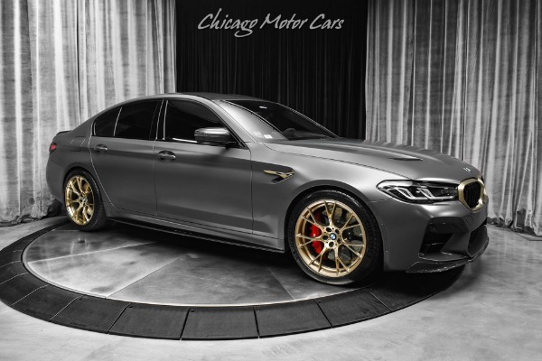 Used 2022 BMW M5 CS! Full PPF! Carbahn Heat Exchanger + DME Stage 3 Tune! Factory Warranty! for sale Sold at Chicago Motor Cars in West Chicago IL 60185 6