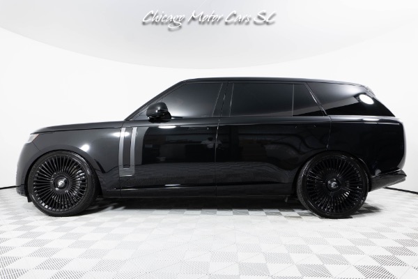 Used 2025 Land Rover Range Rover P530 SE LWB! Forgiato Wheels! Stunning Black on Black! for sale Sold at Chicago Motor Cars in West Chicago IL 60185 3