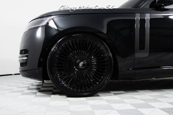 Used 2025 Land Rover Range Rover P530 SE LWB! Forgiato Wheels! Stunning Black on Black! for sale Sold at Chicago Motor Cars in West Chicago IL 60185 4