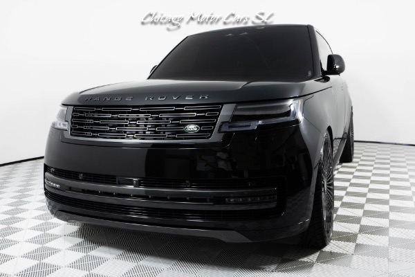 Used 2025 Land Rover Range Rover P530 SE LWB! Forgiato Wheels! Stunning Black on Black! for sale Sold at Chicago Motor Cars in West Chicago IL 60185 6