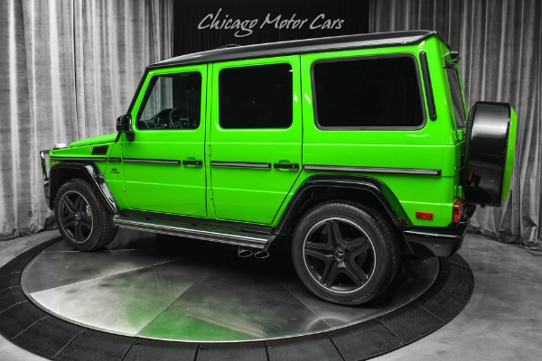 Used 2017 Mercedes-Benz G63 AMG Alien Green! Super Rare! Carbon Fiber Trim! Designo Leather! Loaded! for sale Sold at Chicago Motor Cars in West Chicago IL 60185 3