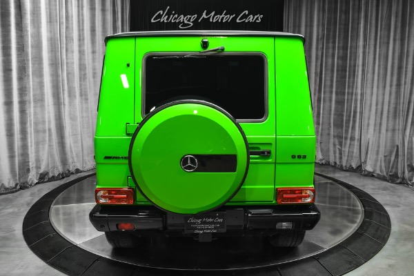 Used 2017 Mercedes-Benz G63 AMG Alien Green! Super Rare! Carbon Fiber Trim! Designo Leather! Loaded! for sale Sold at Chicago Motor Cars in West Chicago IL 60185 4