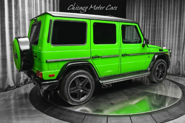 Used 2017 Mercedes-Benz G63 AMG Alien Green! Super Rare! Carbon Fiber Trim! Designo Leather! Loaded! for sale Sold at Chicago Motor Cars in West Chicago IL 60185 5