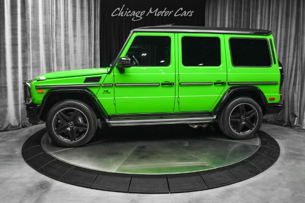 Used 2017 Mercedes-Benz G63 AMG Alien Green! Super Rare! Carbon Fiber Trim! Designo Leather! Loaded! for sale Sold at Chicago Motor Cars in West Chicago IL 60185 1