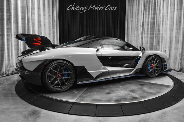 Used 2019 McLaren Senna Only 1300 Miles! 1of3 MSO DOVE GREY High MSRP Extended Warranty Serviced! for sale Sold at Chicago Motor Cars in West Chicago IL 60185 5