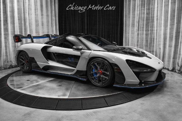Used 2019 McLaren Senna Only 1300 Miles! 1of3 MSO DOVE GREY High MSRP Extended Warranty Serviced! for sale Sold at Chicago Motor Cars in West Chicago IL 60185 6