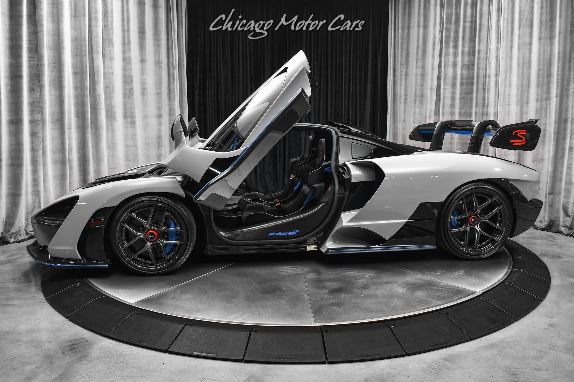 Used 2019 McLaren Senna Only 1300 Miles! 1of3 MSO DOVE GREY High