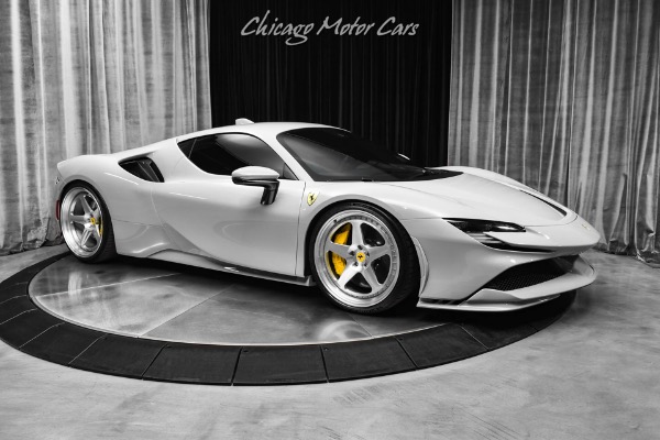 Used 2023 Ferrari SF90 Stradale Suspension Lifter AFS Carbon Fiber Everything HREs Full Body PPF! for sale Sold at Chicago Motor Cars in West Chicago IL 60185 6