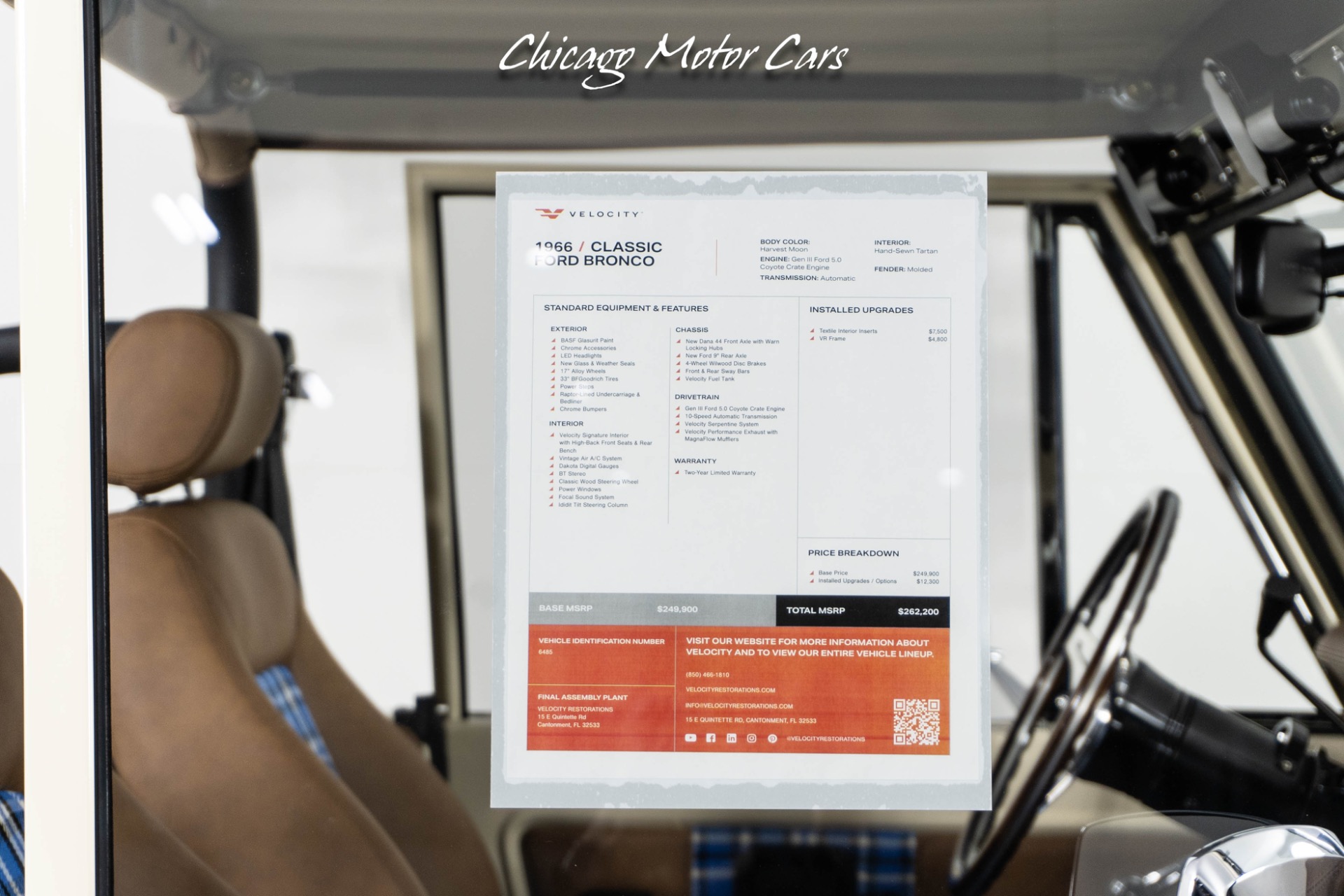 1966 FORD BRONCO VELOCITY SIGNATURE - Image 12