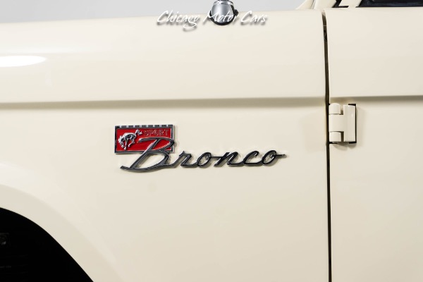 Used 1966 Ford Bronco Velocity Signature Series Bronco! Stunning Build! 5.0 Coyote Engine! Loaded for sale Sold at Chicago Motor Cars in West Chicago IL 60185 5