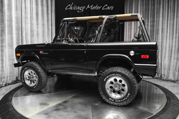Used 1973 Ford Bronco Classic! Velocity Restoration! 5.0L V8 Coyote Engine! Burberry Interior! for sale Sold at Chicago Motor Cars in West Chicago IL 60185 3