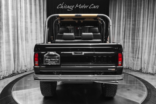 Used 1973 Ford Bronco Classic! Velocity Restoration! 5.0L V8 Coyote Engine! Burberry Interior! for sale Sold at Chicago Motor Cars in West Chicago IL 60185 4
