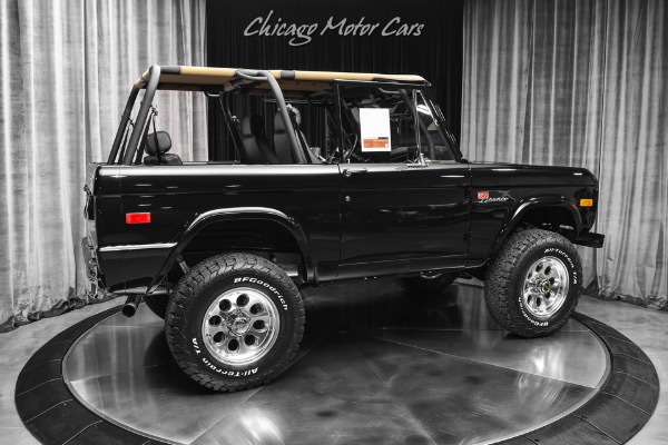 Used 1973 Ford Bronco Classic! Velocity Restoration! 5.0L V8 Coyote Engine! Burberry Interior! for sale Sold at Chicago Motor Cars in West Chicago IL 60185 5