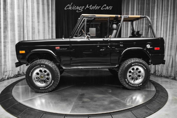 Used 1973 Ford Bronco Classic! Velocity Restoration! 5.0L V8 Coyote Engine! Burberry Interior! for sale Sold at Chicago Motor Cars in West Chicago IL 60185 1