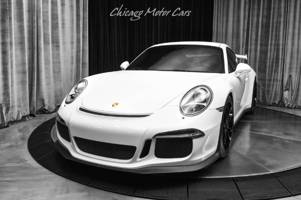 Used 2015 Porsche 911 GT3 F Code Engine! PCCB! PDK! Sport Chrono! Sound Plus Pkg! Extended Tank! Fron for sale Sold at Chicago Motor Cars in West Chicago IL 60185 2