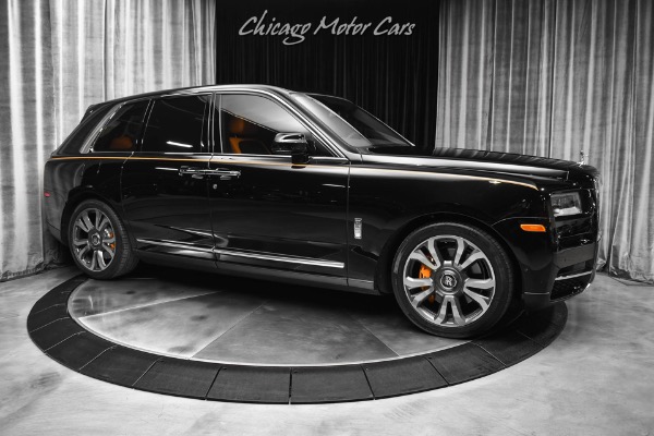 Used 2022 Rolls-Royce Cullinan Bespoke Interior! Driver Assist Pkg! Shooting Star Headliner! Stained Ash! for sale Sold at Chicago Motor Cars in West Chicago IL 60185 6