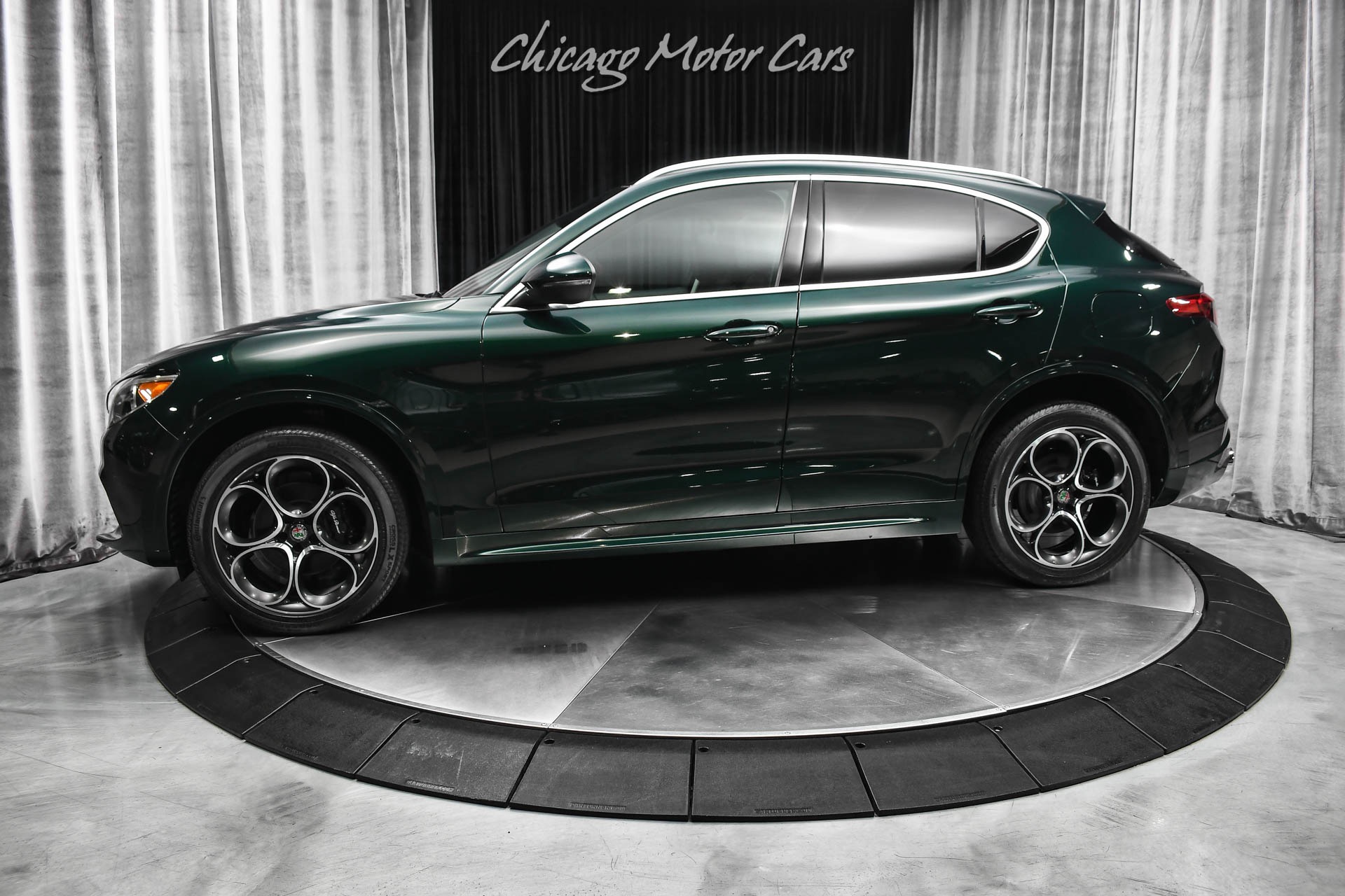 Used 2020 Alfa Romeo Stelvio Ti Lusso! Performance Pkg! Panoroof! Actice Driver Assist Pkg! Loaded! for sale Sold at Chicago Motor Cars in West Chicago IL 60185 1