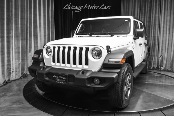 Used 2021 Jeep Wrangler Unlimited Sport S! Tech, Cold Weather & Convenience Groups! Hard Top! Alpine Audio! for sale Sold at Chicago Motor Cars in West Chicago IL 60185 2