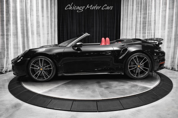 Used 2022 Porsche 911 Turbo S Cabriolet Sportdesign Package ANRKY Wheels IPE Exhaust Carbon Fiber PCCB Full PPF for sale Sold at Chicago Motor Cars in West Chicago IL 60185 4
